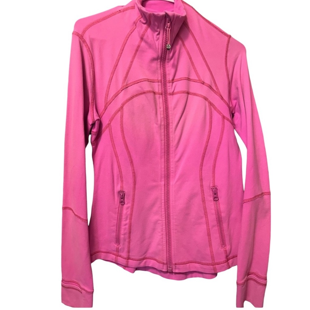 Lululemon Define Jacket-Hot Pink Full Zip